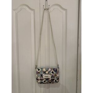 Coach Kristin Op Art Sequin Swingpack crossbody bag